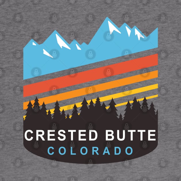 Crested Butte Colorado by Eureka Shirts